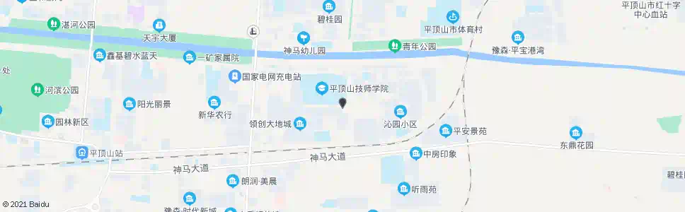 平顶山中心清真寺_公交站地图_平顶山公交_妙搜公交查询2025