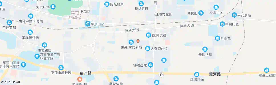 平顶山二粮库_公交站地图_平顶山公交_妙搜公交查询2025
