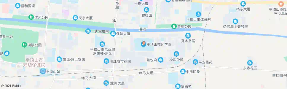 平顶山矿务局技校_公交站地图_平顶山公交_妙搜公交查询2025