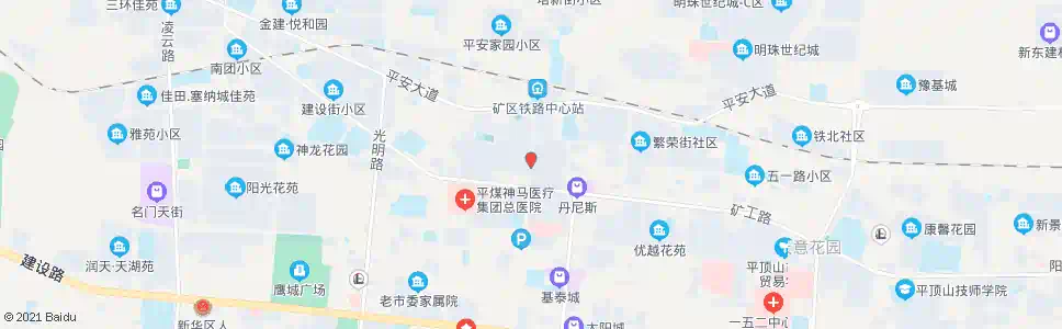 平顶山矿工俱乐部_公交站地图_平顶山公交_妙搜公交查询2025