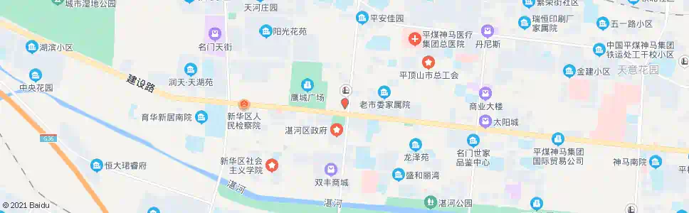 平顶山新华区人民医院_公交站地图_平顶山公交_妙搜公交查询2025