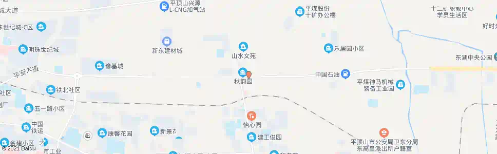 平顶山东平路口(公交二公司)_公交站地图_平顶山公交_妙搜公交查询2025