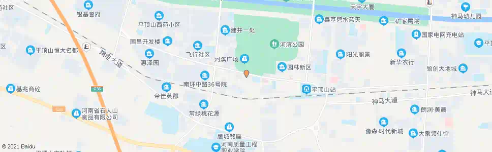 平顶山人才市场_公交站地图_平顶山公交_妙搜公交查询2025