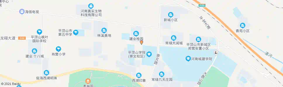 平顶山育英路与龙翔大道路口_公交站地图_平顶山公交_妙搜公交查询2025