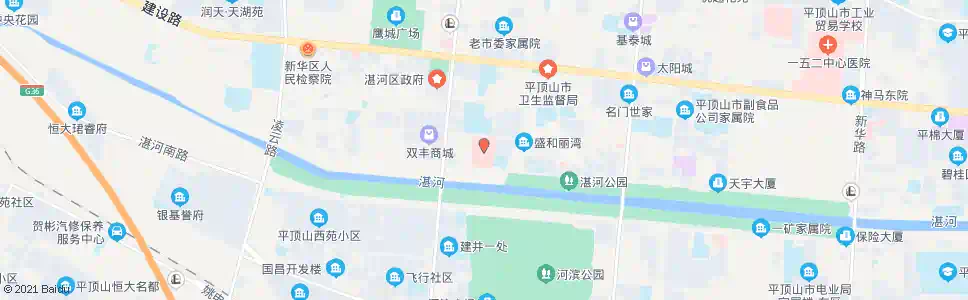 平顶山第二人民医院_公交站地图_平顶山公交_妙搜公交查询2025
