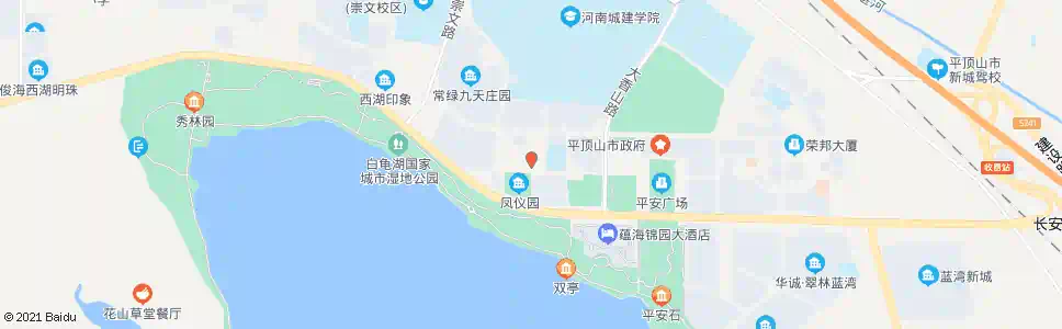 平顶山新城区管委会_公交站地图_平顶山公交_妙搜公交查询2025