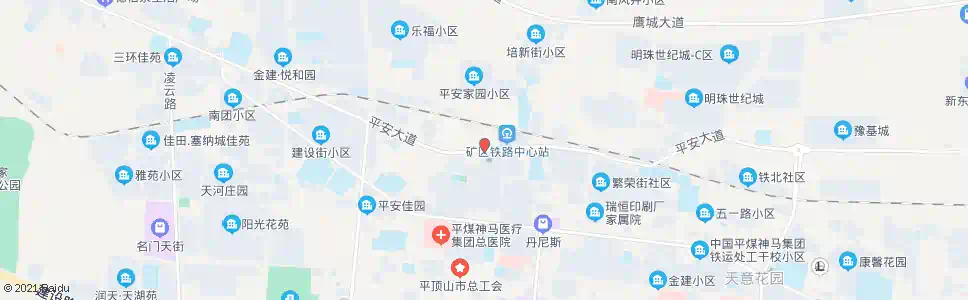 平顶山平煤集团中心站_公交站地图_平顶山公交_妙搜公交查询2025