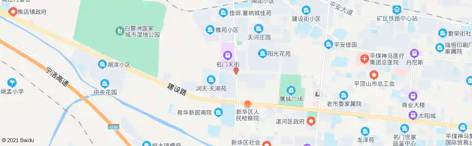 平顶山凌云路园林路_公交站地图_平顶山公交_妙搜公交查询2025
