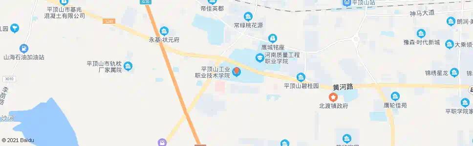 平顶山平顶山工业职业技术学院_公交站地图_平顶山公交_妙搜公交查询2025