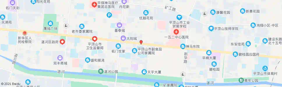 平顶山建开路口_公交站地图_平顶山公交_妙搜公交查询2025