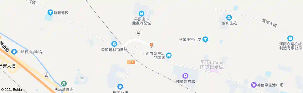 平顶山平安大道西环路口_公交站地图_平顶山公交_妙搜公交查询2025