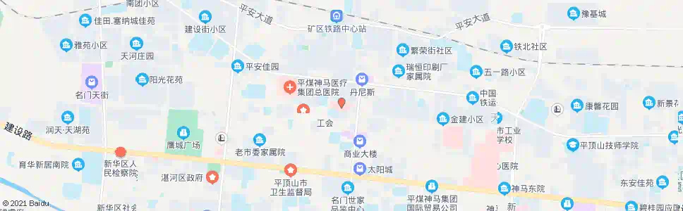 平顶山市中医院_公交站地图_平顶山公交_妙搜公交查询2025