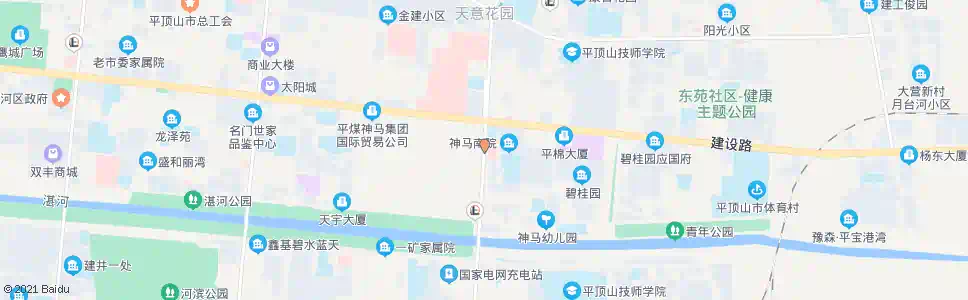平顶山建新路口_公交站地图_平顶山公交_妙搜公交查询2025