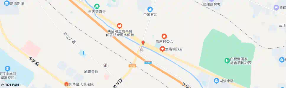 平顶山焦店立交桥_公交站地图_平顶山公交_妙搜公交查询2025