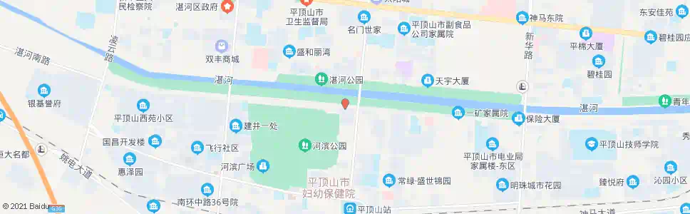 平顶山湛河公园_公交站地图_平顶山公交_妙搜公交查询2025