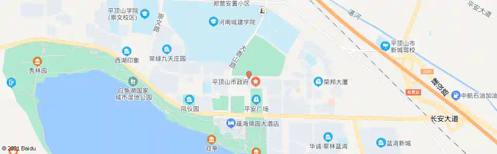 平顶山市政大厦北门(祥云公园)_公交站地图_平顶山公交_妙搜公交查询2025