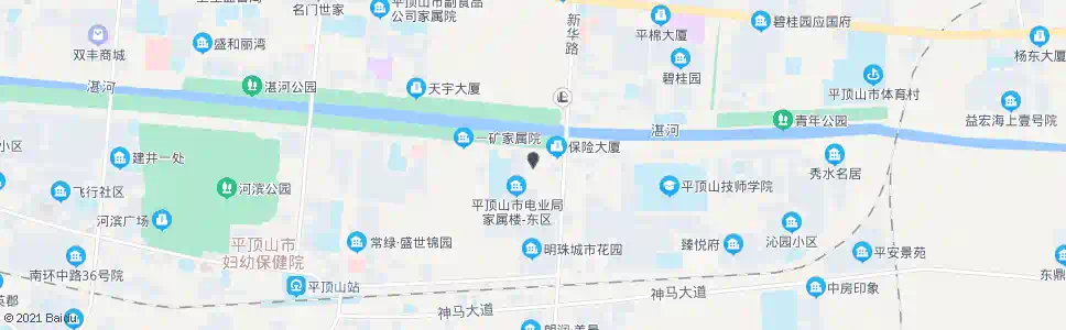 平顶山供电局俱乐部(南行)_公交站地图_平顶山公交_妙搜公交查询2025