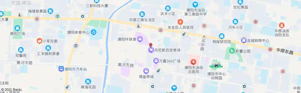 濮阳长庆路口_公交站地图_濮阳公交_妙搜公交查询2025