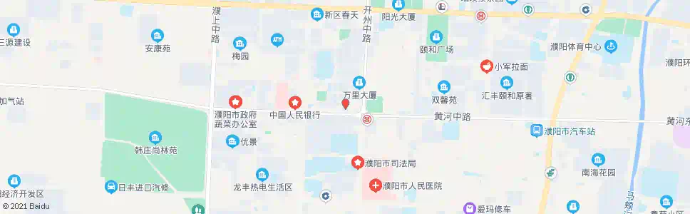 濮阳地税局_公交站地图_濮阳公交_妙搜公交查询2025