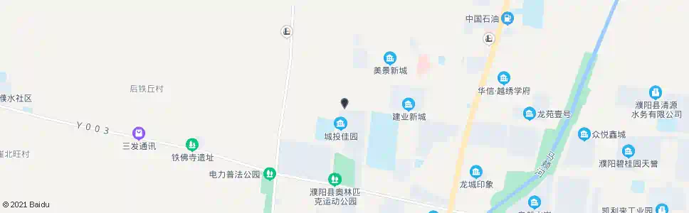 濮阳昆吾路口_公交站地图_濮阳公交_妙搜公交查询2025