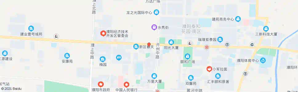 濮阳开发区分局_公交站地图_濮阳公交_妙搜公交查询2025