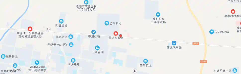 濮阳孟轲乡政府_公交站地图_濮阳公交_妙搜公交查询2025