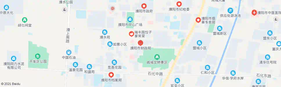 濮阳财政局_公交站地图_濮阳公交_妙搜公交查询2025