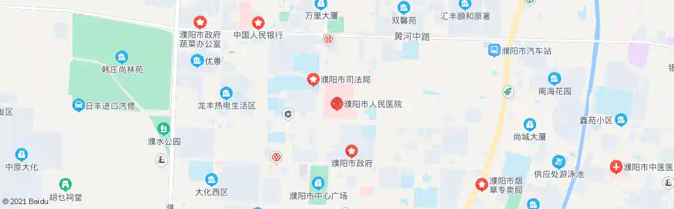 濮阳人民医院_公交站地图_濮阳公交_妙搜公交查询2025