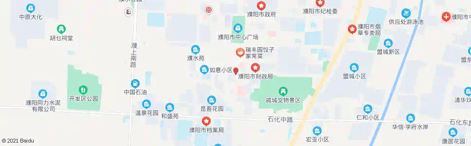 濮阳古城路口_公交站地图_濮阳公交_妙搜公交查询2025
