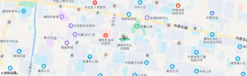 濮阳昆吾园_公交站地图_濮阳公交_妙搜公交查询2025
