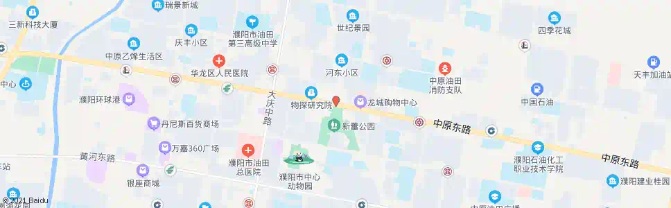 濮阳新蕾公园_公交站地图_濮阳公交_妙搜公交查询2025