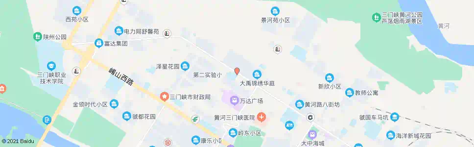 三门峡第二实验小学_公交站地图_三门峡公交_妙搜公交查询2025