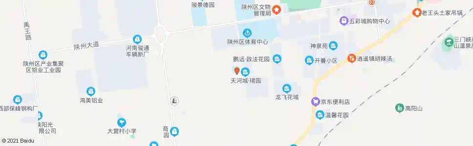 三门峡陕州中心幼儿园_公交站地图_三门峡公交_妙搜公交查询2025