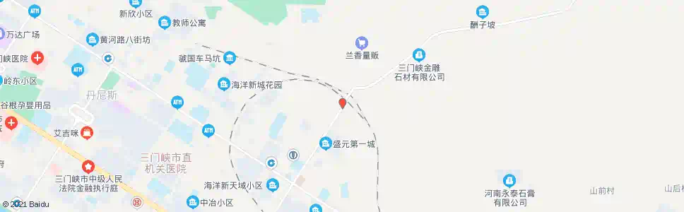 三门峡会兴弯道_公交站地图_三门峡公交_妙搜公交查询2025