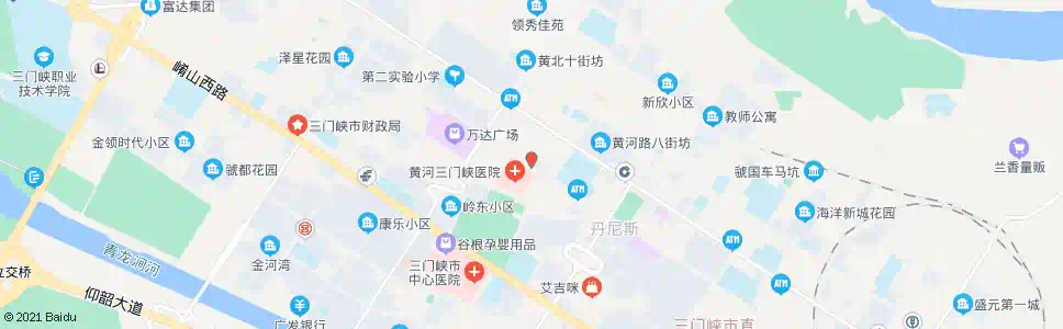 三门峡黄河医院_公交站地图_三门峡公交_妙搜公交查询2025