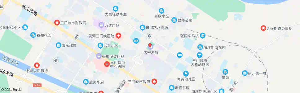三门峡湖滨广场_公交站地图_三门峡公交_妙搜公交查询2025