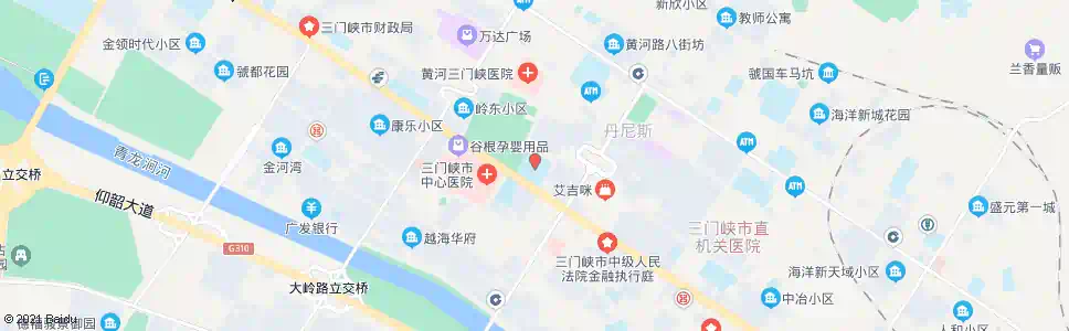 三门峡体育场_公交站地图_三门峡公交_妙搜公交查询2025
