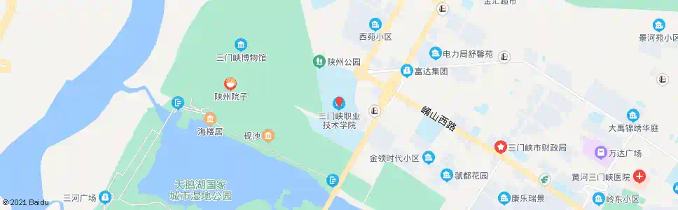三门峡职业中专_公交站地图_三门峡公交_妙搜公交查询2025