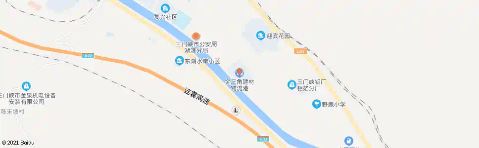 三门峡金三角建材物流港_公交站地图_三门峡公交_妙搜公交查询2025