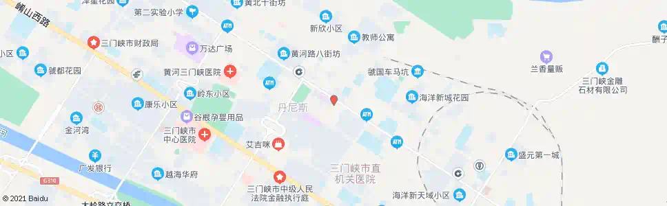 三门峡人民市场_公交站地图_三门峡公交_妙搜公交查询2025