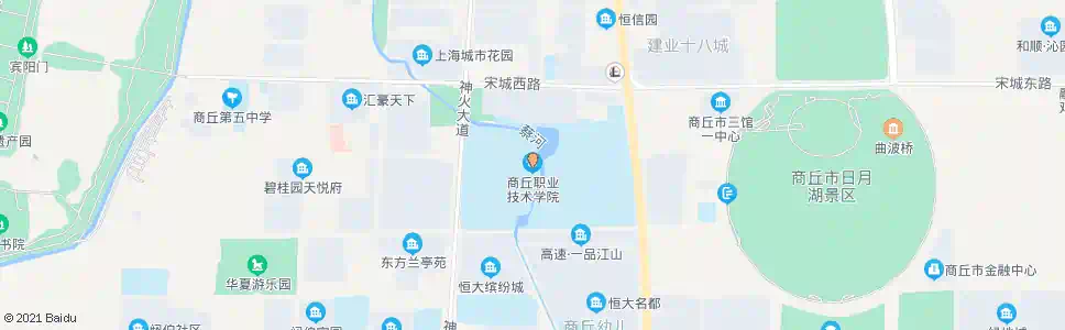 商丘职业技术学院_公交站地图_商丘公交_妙搜公交查询2025