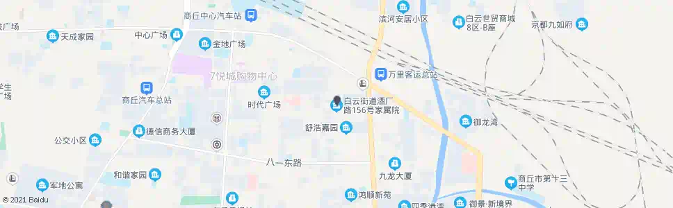 商丘团结路口(S206)_公交站地图_商丘公交_妙搜公交查询2025