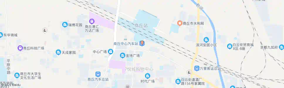 商丘中心广场_公交站地图_商丘公交_妙搜公交查询2025