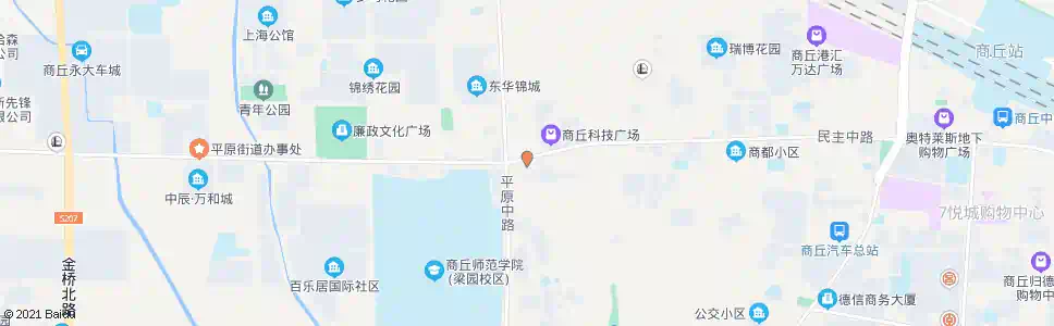 商丘平原派出所_公交站地图_商丘公交_妙搜公交查询2025