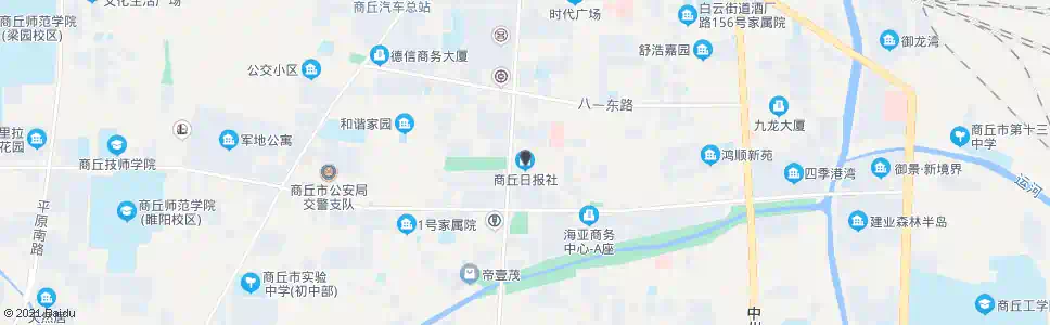 商丘日报社_公交站地图_商丘公交_妙搜公交查询2025