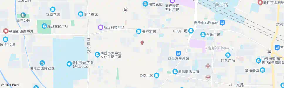 商丘纱厂二街_公交站地图_商丘公交_妙搜公交查询2025