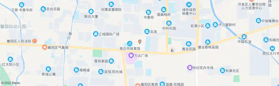 商丘市体育中心_公交站地图_商丘公交_妙搜公交查询2025