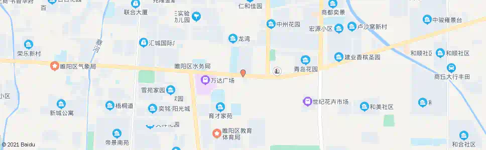 商丘奥林匹克花园_公交站地图_商丘公交_妙搜公交查询2025