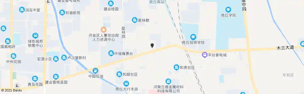 商丘北海路口_公交站地图_商丘公交_妙搜公交查询2025