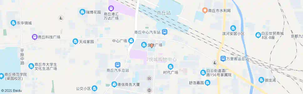 商丘市一中_公交站地图_商丘公交_妙搜公交查询2025